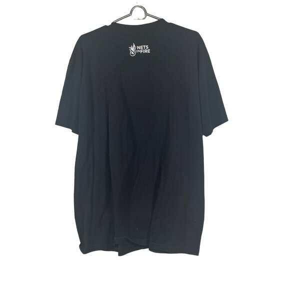 Nets on Fire Mens Alumni Tournament Size XXL Black Tshirt - Picture 2 of 4